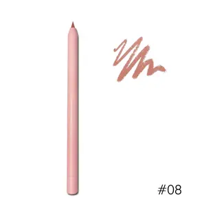 Mechanical Best Quality 39 color Mini Light Pink Barrel 4 in 1 Makeup Pen Smudge Proof Lip Liner Private Label