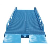 KCCL-Niveleur de quai mobile 12 tonnes OEM ODM, rampe de chargement de quai mobile, levage de conteneur électrique hydraulique