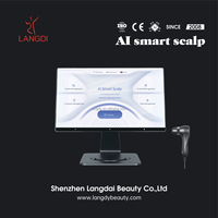 Hair Scalp Analysis Machine Unlimited Data Storage Scalp Care Tester