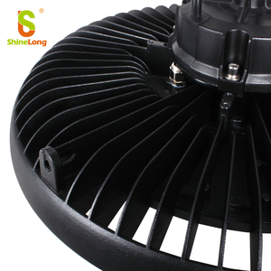 โคมไฟไฮเบย์อุตสาหกรรมสำหรับคลังสินค้า IP65 IK08 ให้ความสว่าง 190lm/W กำลังไฟ 100w 150w 200w แบบ LED UFO - Product Image 3