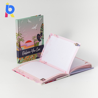 Carnet à couverture rigide en tissu personnalisé écologique pour étudiants, papier ligné 80 g/m² à ouverture à plat, 80 feuilles, logo OEM, cadeau
