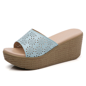 Ultimi Modelli di Sandali con Zeppa alla Moda per Ragazze e Signore - Product Image 2