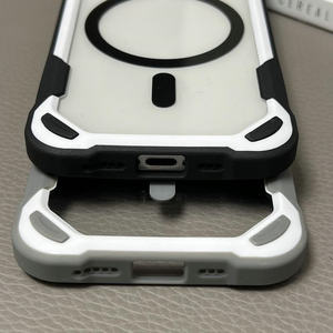 Funda de teléfono magnética transparente delgada de protección de grado <span class=keywords><strong>militar</strong></span> para iPhone 17 16 15 14 13 12 <span class=keywords><strong>11</strong></span>, accesorios de teléfono al por mayor - Product Image 5