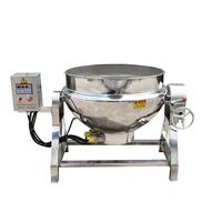 Semitree — veste de cuisine pour mélange d'aliments, bouilloire et batteur à soupe de bouillie, capacité de 50l, 100l, 200l, 300L, 400l, 500L, 600L