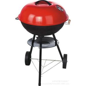 JIXIN JX0299 Barbecue à charbon de bois pour patio extérieur et jardin, bouilloire, barbecue portable semblable à la pomme - Product Image 1