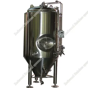 600L 6HL ceketli FV Unitank Fermenter/satılık fermentör konik bira bira ucuz fiyat fermantasyon tankı özelleştirmek