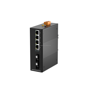 Hot Sale DIN-Rail 4-port+2SC 10/100/1000Mbps IP40 Network <b>Ethernet</b> Industrial <b>Switch</b> - Product Image 4