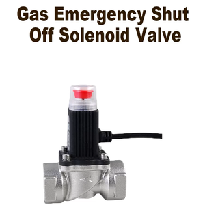 Válvula Solenoide Detectora de Gas LPG de Aleación de Aluminio DN15, Venta al por Mayor de Fábrica, Duradera, Cierre Rápido, AC110V-240V - Product Image 2