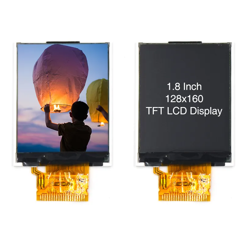 1.8 Inch 128 × 160 TFT LCD 20 Pin LCD Display