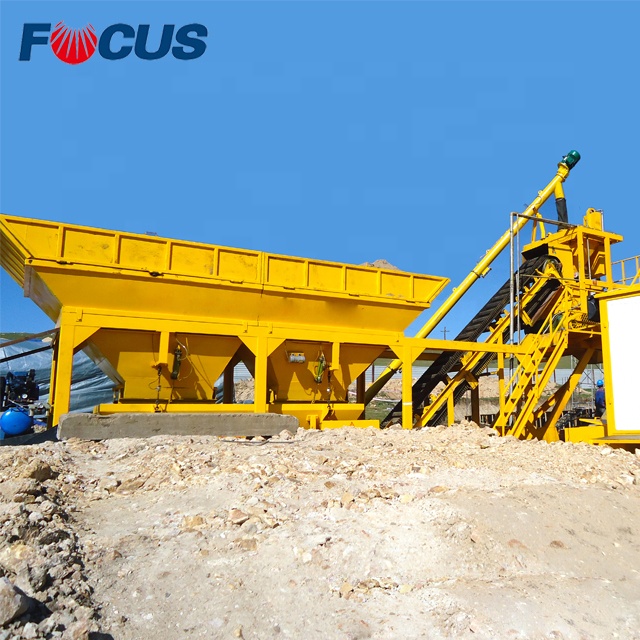 YHZS25 25cbm/h небольшой центральный Мобильный Beton для Алжира