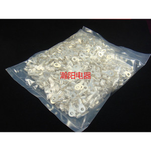Bornes annulaires Han Yi OT4-4 en cuivre pur, calibre 4, épaisseur 1,0 mm, pour l'électronique et l'ingénierie électrique - Product Image 1