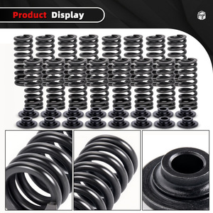 Kit de resortes de válvulas de motor 1131 para Honda Civic D16 D16Y D16Y8 D16Z6, piezas de repuesto de admisión y escape, acero inoxidable 304 negro - Product Image 3
