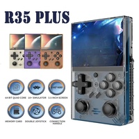 Console de jeu rétro portable R35Plus, écran 3,5 pouces 640*480, émulateur de console de jeu rétro portable, Linux, cadeaux pour enfants R35Plus