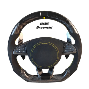 Utilisé pour modifier le volant de <span class=keywords><strong>Mercedes</strong></span> Benz E200 E300L W213 avec volant en fibre de carbone à diode lumineuse - Product Image 1
