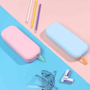 Estuche de Lápices Rosa Premium Personalizado OEM para Impresión de Bolsas de Papelería con Logotipo, Estuche de Lápices Estético con Cremallera - Product Image 5