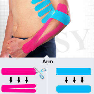 Kinesiologie Tape Atletische Herstel Elastische Tape Kneepad Spierpijn Relief Knee Pads Ondersteuning Voor Gym Fitness Bandage - Product Image 3