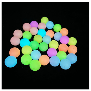 Cuentas de Silicona Luminosas de Grado Alimenticio Libres de BPA, Diseño 2025, para la Elaboración de Joyería, Cuentas de Silicona que Brillan en la Oscuridad - Product Image 4