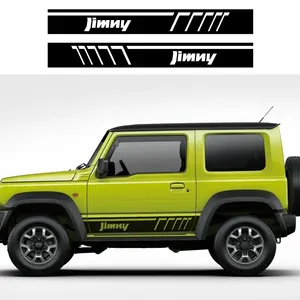 2pcs Car Door Both Side Skirt <strong>Stickers</strong> <strong>for</strong> <strong>Suzuki</strong> Jimny Auto Stripe <strong>Vinyl</strong> Film PVC Automobiles Decoration Decals Car Accessories - Product Image 2