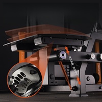 Machine commerciale de soulevé de mollets assis à charge libre, équipement de fitness pour entraînement de musculation et de renforcement corporel en salle de sport