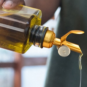 Dispenser di Alta Qualità per <span class=keywords><strong>Olio</strong></span> d'Oliva e Aceto, Dispenser per Sciroppo di Caffè, Bottiglia in Vetro con Beccuccio Versatore - Product Image 2