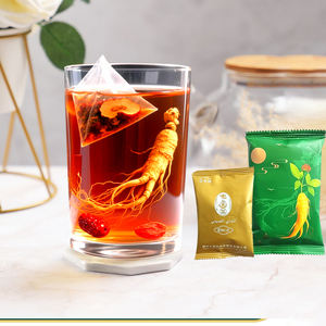 Teh Herbal Ginseng organik untuk meningkatkan dekat, teh Herbal Ginseng organik, penopang hipoalergenik dalam kotak hadiah - Product Image 5