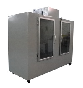 Portes en verre d'intérieur <span class=keywords><strong>de</strong></span> 100 pieds cubes pour blocs <span class=keywords><strong>de</strong></span> congélation <span class=keywords><strong>de</strong></span> glace <span class=keywords><strong>de</strong></span> 320 sacs - Product Image 3