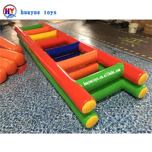 carnival wholesale outdoor kids interactive team building games sport wipeout games inflatable ladder for entertainment