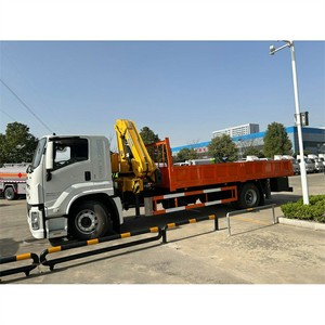 Nueva Grúa Hidráulica Articulada de 8 Toneladas, Camión 4x2 con Grúa Plegable Montada en Camión para Elevación en Construcción - Product Image 3