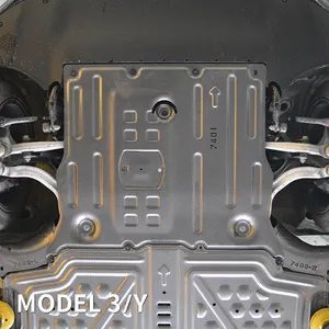 Elektrikli araç motor alt kapak pil motor koruma korumak motor koruma plakası Tesla modeli Y modeli 3 s için