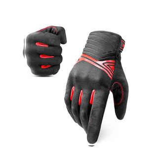 Guantes Deportivos de Cuero Personalizados SMX, Protección Completa para los Dedos, Anti-Caídas, Transpirables, Resistentes, para Motocicleta - Product Image 6