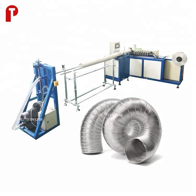 Semi rigid Spiral Aluminum Flexible Duct