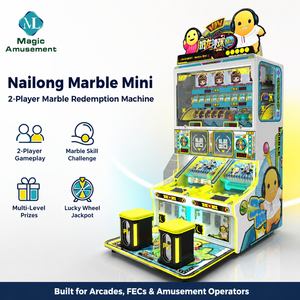 2-Player Marble Redemption Machine Skill-Based Game Lucky Wheel JP <strong>Jackpot</strong> for Arcade - Product Image 1