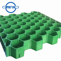 Calandre en plastique HDPE, grille de gravier en plastique, prix d'usine