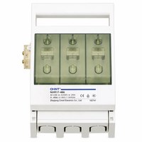 Disjoncteur de coupure de charge CHINT NHR17-400 400A 3P 4P, fusible vendu séparément, non inclus dans cet article, certification CE CB
