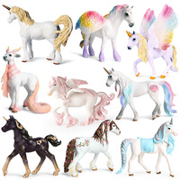 Jouets pour enfants yxs, modèle réaliste de cheval volant, bestie mythique de conte de fées, esprit, coloré, géant