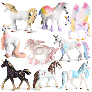 Jouets pour enfants yxs, modè<span class=keywords><strong>le</strong></span> réaliste de <span class=keywords><strong>cheval</strong></span> volant, bestie mythique de conte de fées, esprit, coloré, géant - Product Image 3