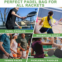 Sac à dos de tennis Trykid grande capacité, sac à raquettes de padel, compartiment à chaussures indépendant, sac à dos de sport multifonctionnel, pickleball