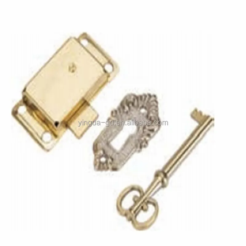 New Product Furniture Door Iron Classical Lock for Craft Box Jewelry Boxes
