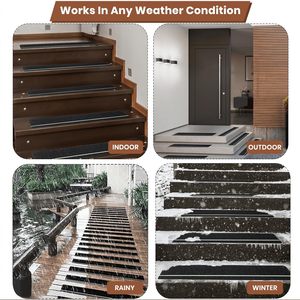 Cinta Antideslizante Xuri de PTFE Resistente al Calor, Luminosa en la Oscuridad, con Marcadores de Seguridad Luminosos <span class=keywords><strong>para</strong></span> <span class=keywords><strong>Escaleras</strong></span> - Product Image 3