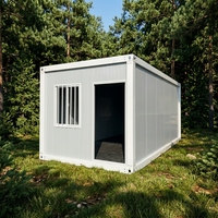 Maison conteneur modulaire, isolée, durable, insonorisée et amovible, résistante à l'humidité, pour l'hébergement dans les ranchs, les cabanes et les fermes