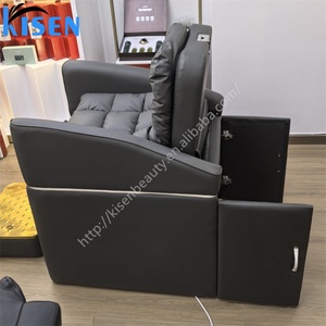 Fauteuil de lavage de cheveux Kisen populaire, mobilier multifonctionnel pour salon, pour le lavage, la coupe et le coiffage, inclinable électriquement - Product Image 4