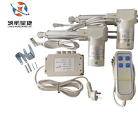 Medical-grade Brush Permanent Magnet Linear Actuator 24V 8000N (800KG) Low Noise IP65/IP66 ROHS Certified ICU Bedside Home