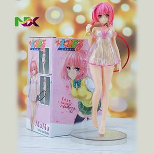 โมโมะ อนิเมะ โทเลิฟรู ฟิกเกอร์แบบตั้ง ชุดนอน ท่าทางยืน ของสะสม ตกแต่งบ้าน สาวสวย ขายส่ง - Product Image 1