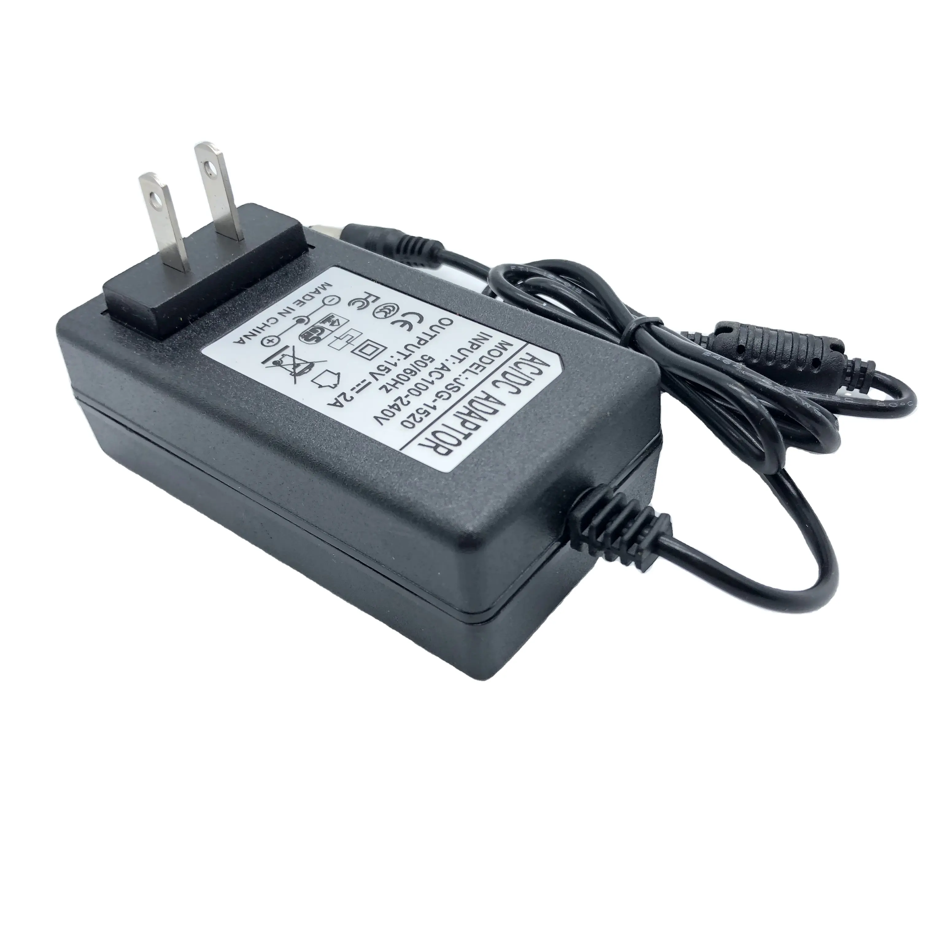 power adapter Switching Power Supply Adaptor EU US UK AU plug DC AC 15v2a power supply