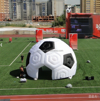 Tente de dôme de football de sports de football en plein air tente gonflable pour le doom de football d'air de terrain de football avec le ventilateur pour des ventes