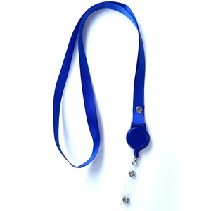 Carrete de insignia de impresión por sublimación de tinte grueso personalizado barato al por mayor cordón personalizado con portatarjetas de identificación - Product Image 3