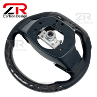 Volante Deportivo Personalizado de Fibra de Carbono con LED e Indicador de RPM, en Cuero, para Toyota Corolla, Rav4, Camry 8