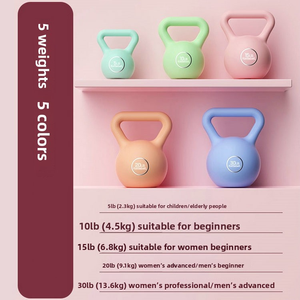 Kettlebells amincissants pour bras et petits haltères antidérapants pour les squats à domicile et l'entraînement personnel - Product Image 3