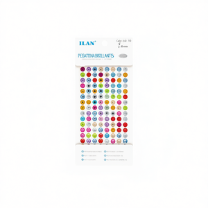 Ilan Adesivo Brillante 8mm Colore 10 120pz - Product Image 3