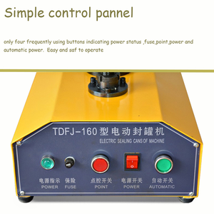 Machine de scellage automatique portable non rotative pour canettes en plastique, aluminium, PET, bouteilles de thé aux bulles et boîtes de conserve (POP) - Product Image 6